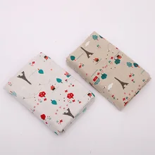 Lychee Life 50x150 см, ткань с принтом железной башни, Модные цветные ткани, ручная работа, швейные принадлежности для одежды, украшения