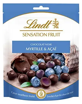 

Sensation Fruit con cioccolato nero, ArÃ ¡ndano e Acai Lindt
