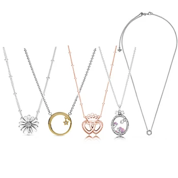 

High Quality Original 925 Sterling Silver Spring New with Original Steel Stamp Woman Jewelry Gift Free Shipping