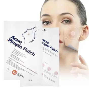

40PCs Skin Tag Hydrocolloid Acne Remover Patches Spot Scar Care Treatment Stickers Easy To Use Cosmetic Makeup Tools