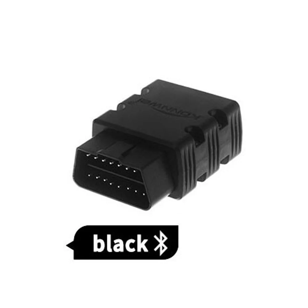 KONNWEI KW902 Bluetooth Автомобильный детектор неисправностей Диагностический Сканер Инструмент OBD мини BT код ридер автомобильный диагностический инструмент - Цвет: Black
