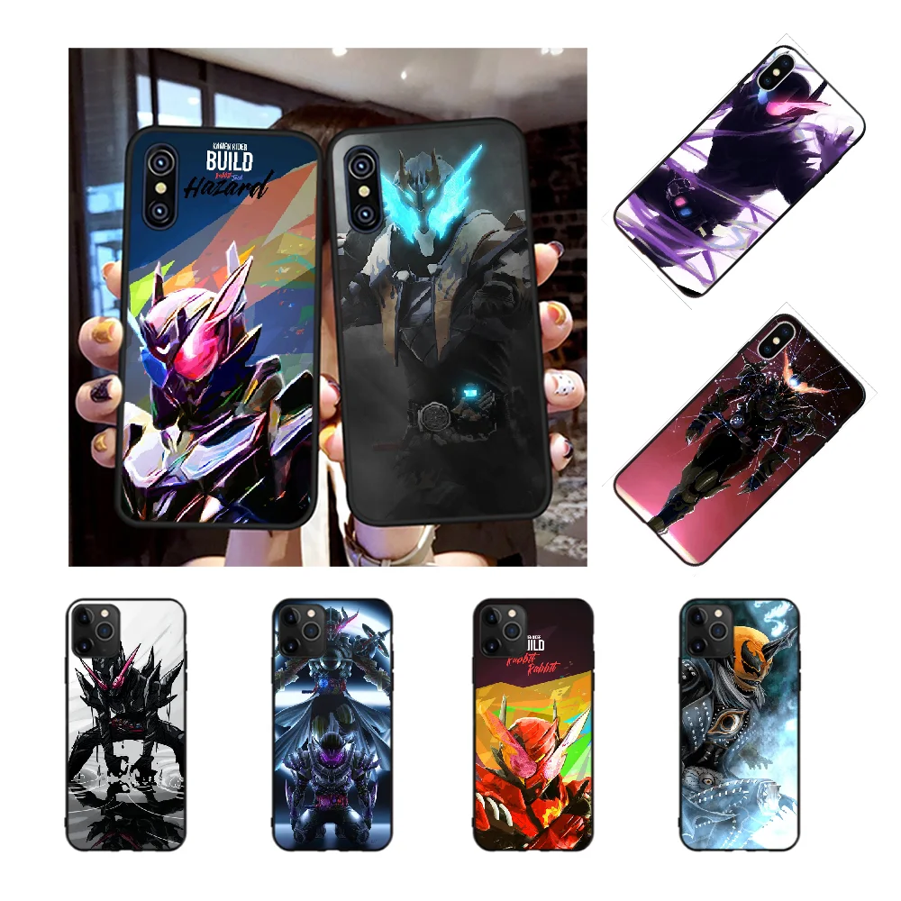 NBDRUICAI kamen rider build Black TPU мягкий чехол для телефона iPhone 11 pro XS MAX 8 7 6 6S Plus X 5S SE XR |