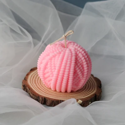 PRZY Wool мяч свеча плесень силиконовые формы для мыла глиняная Смола гипса шоколад ароматические свечи формы торт плесень