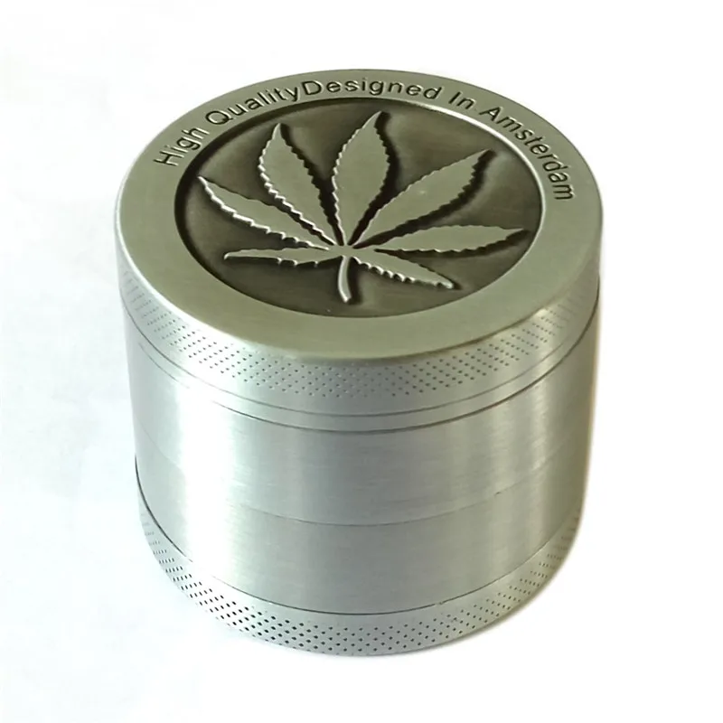 

50mm Big Herb Grinder Weed Grinder 4 Layer Tobacco Grinder Smoking Accessories Free Shipping