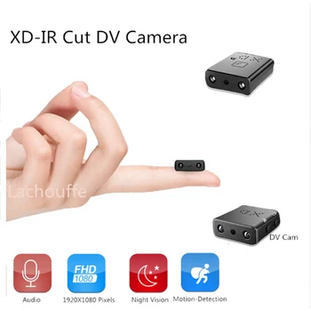 

HD 1080P XD IR-CUT Mini Camera DVR Camcorder Infrared Motion Detection Surveillance camera Video recorder Sport Cop Cam pk sq11