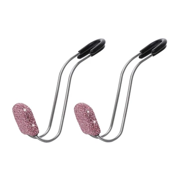 

Universal Auto Hooks Car Hangers Organizer Seat Headrest Hooks Strong and Durable Backseat Hanger Storage