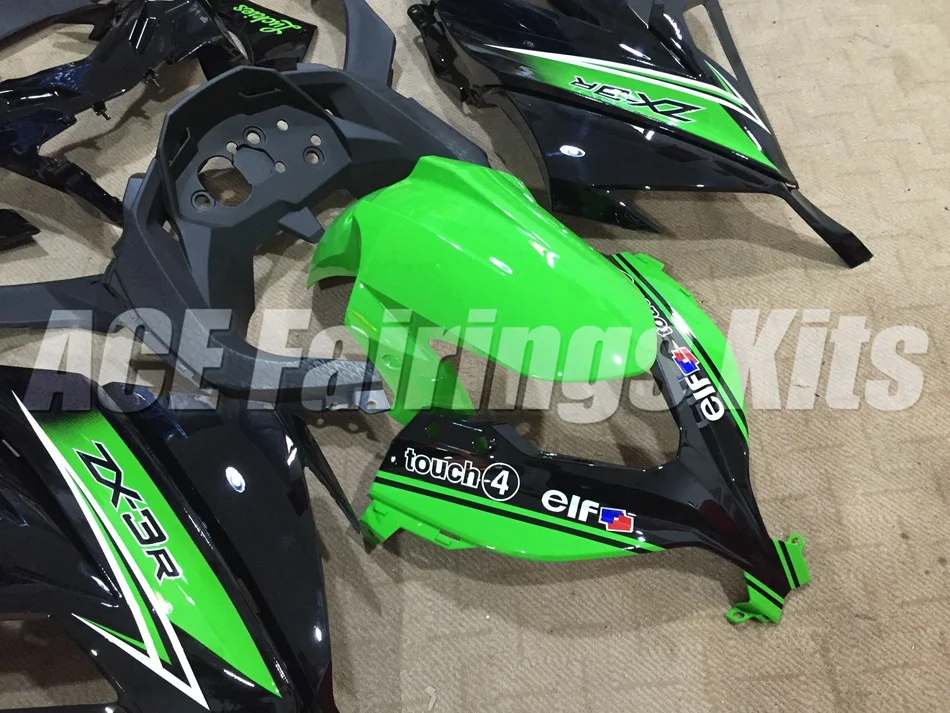 ABS обтекатель комплект для Kawasaki Ninja300 EX300 300R 2013, 13, 14, 15, 16, 17, Обтекатели литья под давлением Лаки