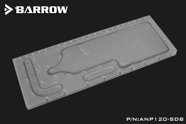 Акриловая плата Barrow в качестве Водного Канала используется для Antec P120 чехол