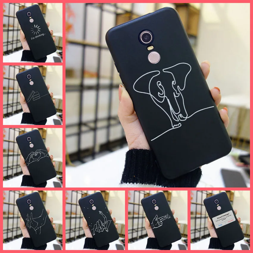 Силиконовый чехол для телефона Pocophone F1 Xiaomi Redmi Note 4 4X 5 5A 6 Pro Prime задняя крышка с