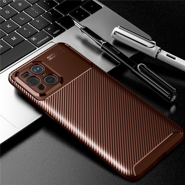 OPPO Find X3 Pro Cover Case For OPPO Find X3 X5 Pro Coque Shell Soft Luxury Business Style Phone Bumper For OPPO Find X3 Pro