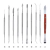 10Pc Dental Spatula Plaster Knife Practical Stainless Steel Versatile Teeth Wax Carving Tool Set Dental Instrument Dentist Tools ► Photo 3/6