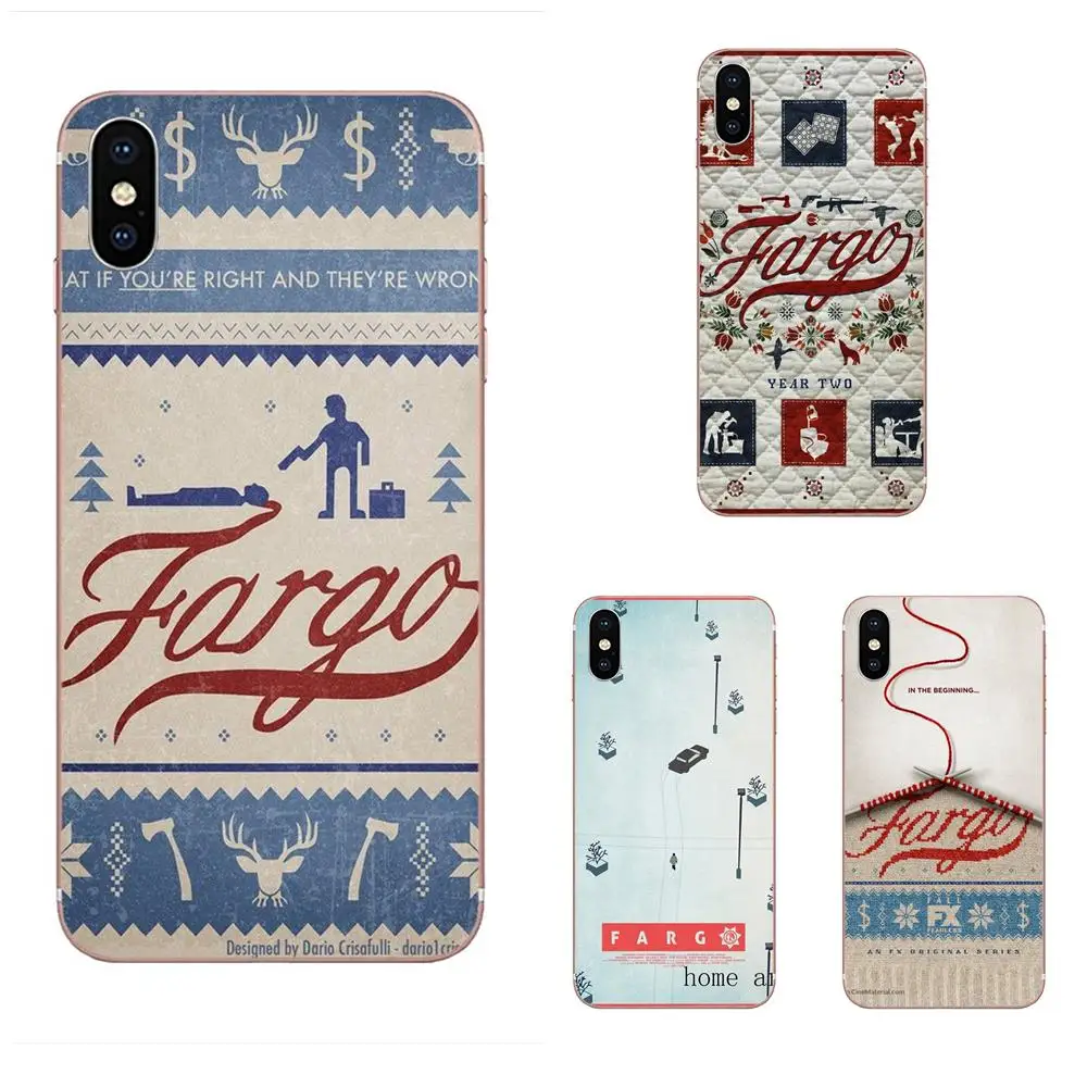 For Apple iPhone X XS Max XR 4 4S 5 5C 5S SE 6 6S 7 8 Plus Soft Mobile New Tv Fargo | Мобильные телефоны и аксессуары
