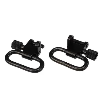 

2pcs Gun Sling Swivels 1 inch / 1.25 inch Quick Release Detach Rifle Sling Swivel Hunting