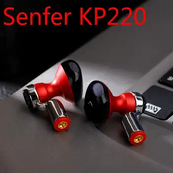 

Senfer KP220 Semi Acoustic Dynamic HIFI Music Monitor DJ Studio Sports Interchangeable Earbuds Earphone MMCX Cable