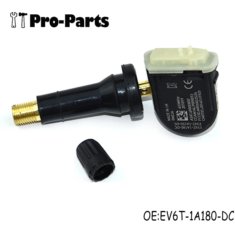 EV6T-1A180-DC TPMS Ÿ̾ з   433MHZ For Ford B-Max Fiesta Kuga Ecosport