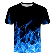 2020 venda de moda masculina com gola redonda manga curta em 3d impressão alta qualidade