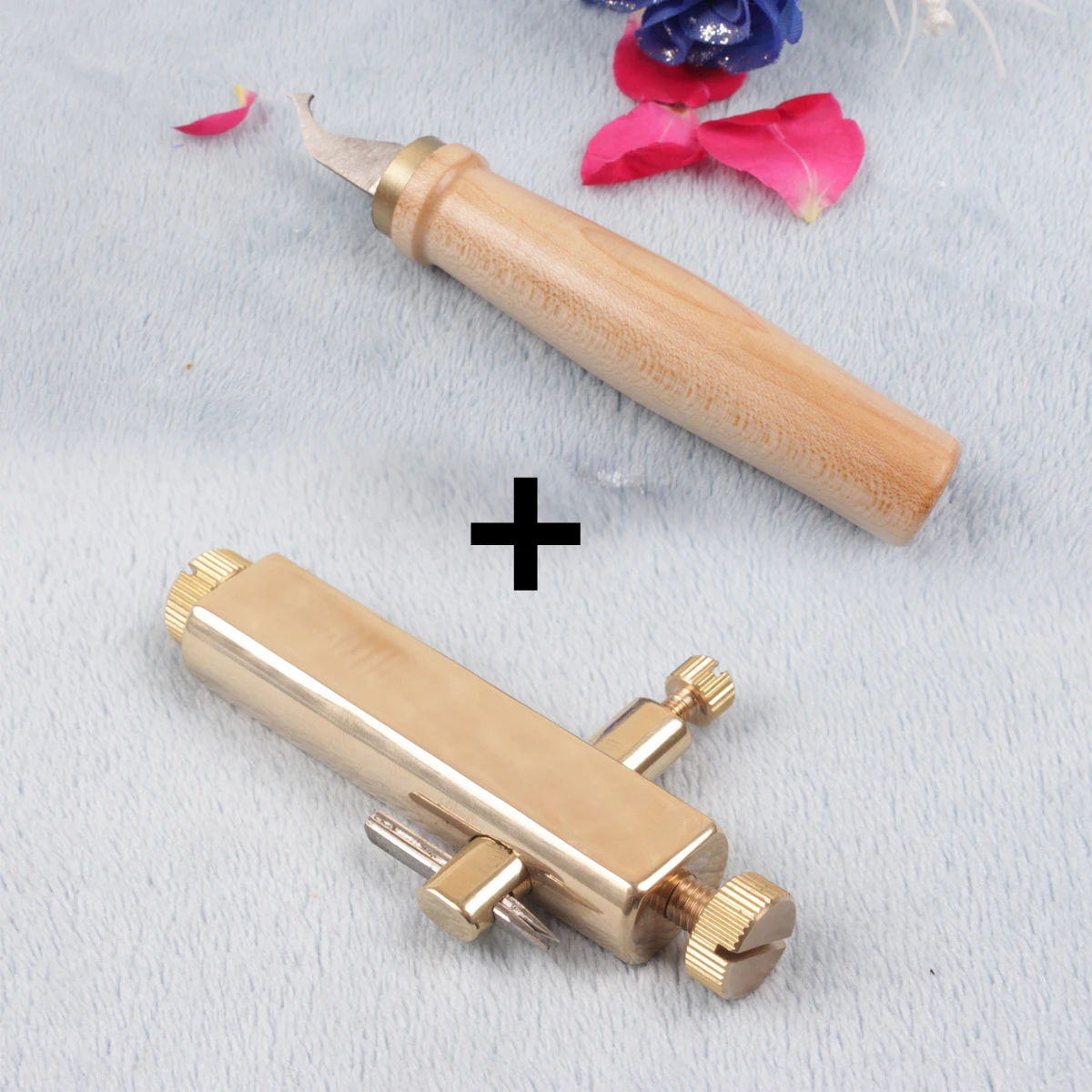 

Yinfente 2pcs Violin Purfling Tools Violin Making Tools Violin Body Slot Cut Knife