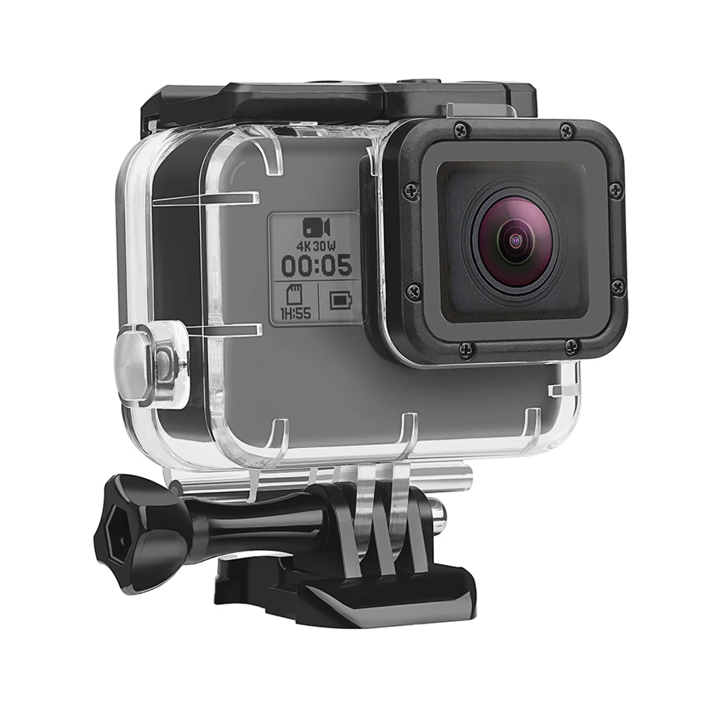 Набор аксессуаров для Gopro Hero 7 6 5, черный, водонепроницаемый чехол с защитной рамкой, коллекционный чехол для камеры Gopro 7 6 5 Go Pro