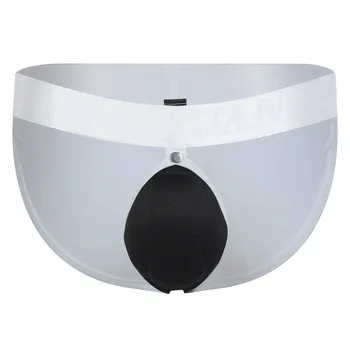 

Men Cotton Underwear Briefs Sexy U Convex Pouch Mens Trunk Jockstrap Sexy Bikini Male Panties Shorts