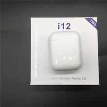 Оригинальные i12 TWS беспроводные наушники Bluetooth невидимая гарнитура наушники для смартфона pk i11 i7s i20 i60 i30