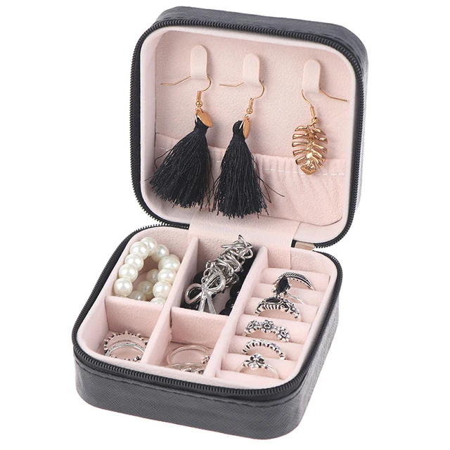 Fashion Velet Jewelry Display Organizer Box Tray Holder Ring Earring  Bracelet Jewelry Storage Case Casket Gift Box