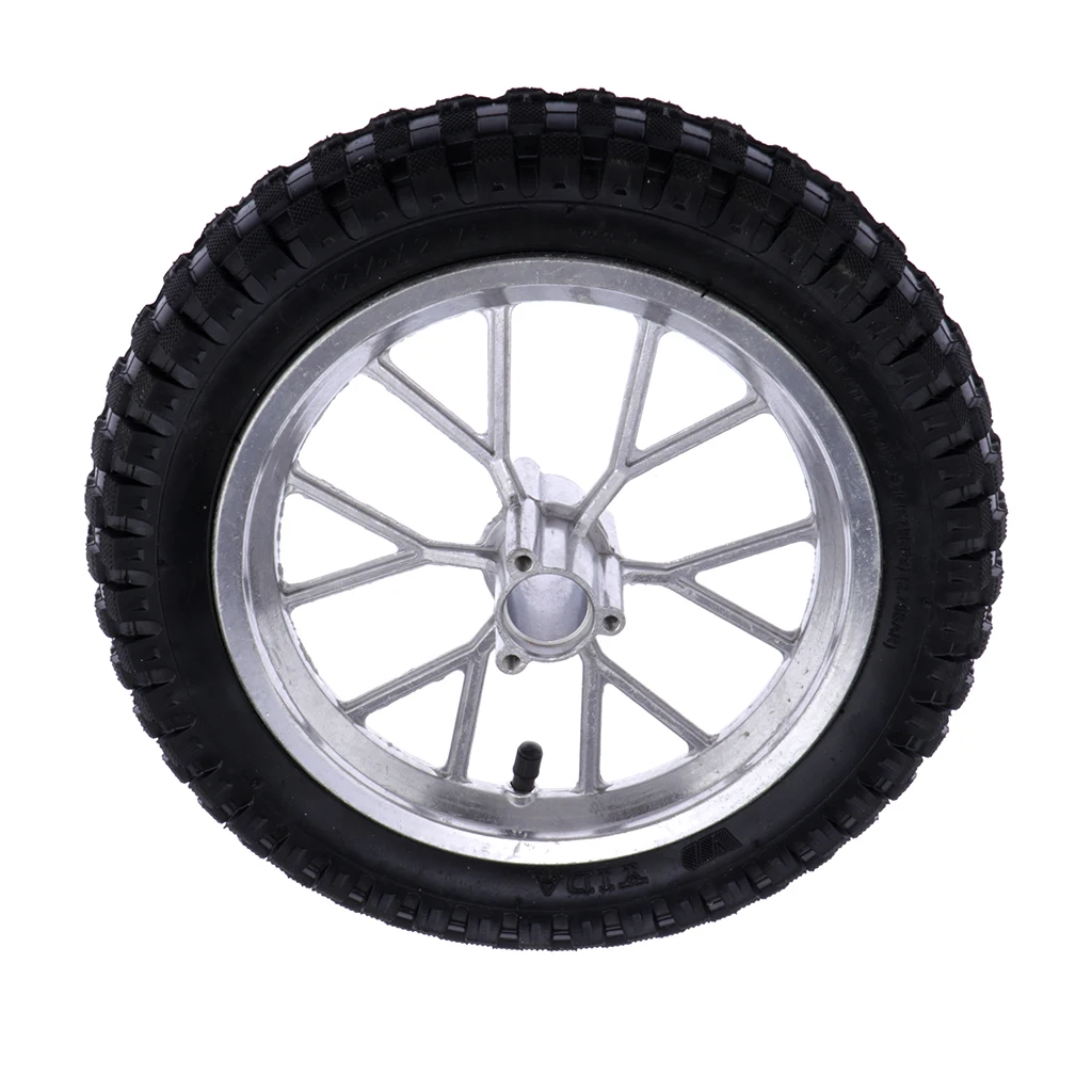 ATV Go Kart Tires and Rims 12.5 - 2.75 Rear for Buggy, ATV Quad Bike, Motor Bike 49cc