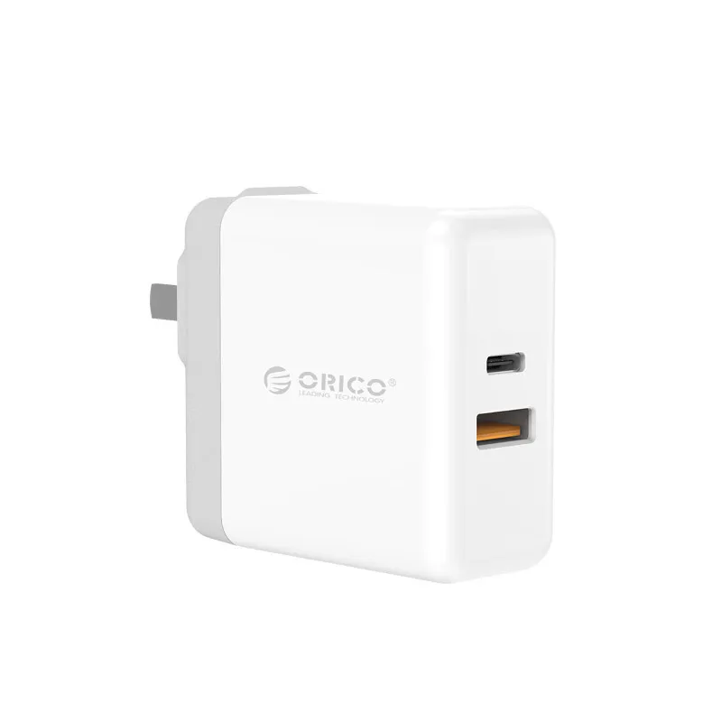 

Ori c o TSQ-2U q c 3.0 + Type-C Fast Charge Charger Tablet Smartphone Universal Charging Plug