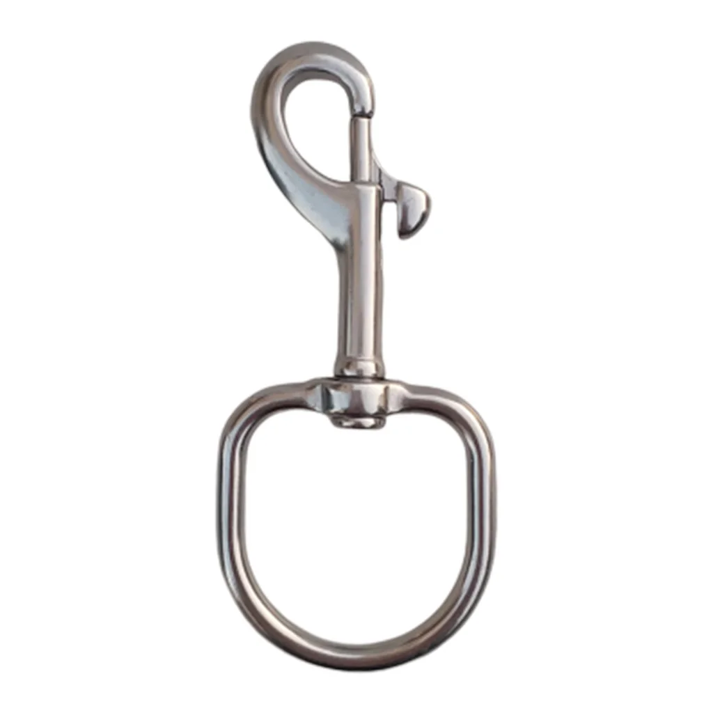 Marine Grade 316 Stainless Steel Swivels Eye Bolt Snap for Scuba Tech Diving