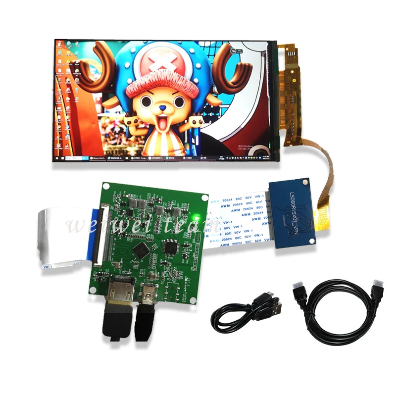 For Raspberry Pi 3 Display 6 Inch 2k Lcd Ls060r1sx01 2560x1440 Uv 3d  Printer Screen Hdmi-compatible To Mipi Driver Board - Mobile Phone Lcd  Screens - AliExpress