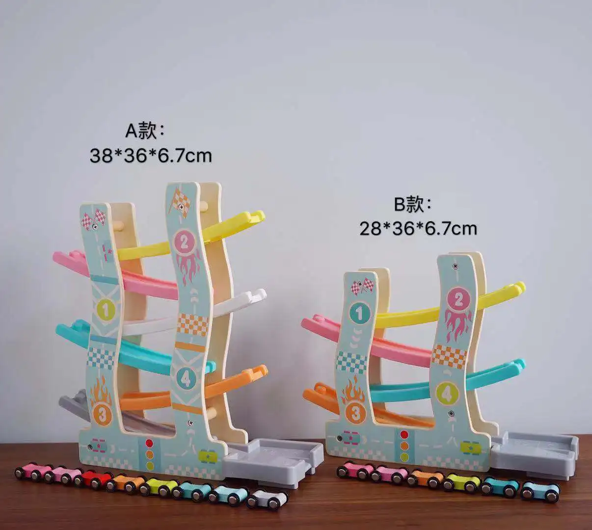 

Hua xiang che Rail Car Toy Children Car Baby Educational 3-6 a Year of Age Boy Small Car 1-2-4-5