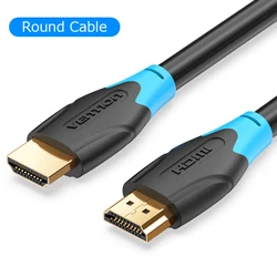 4K HDMI-Compatible High-Speed Audio Video Cable - 0.75m (Class Round Model)