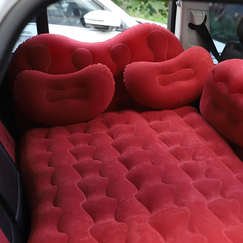 Высокое качество Топ продаж чехол на заднее сидение автомобиля путешествия матрас надувная кровать с насосом