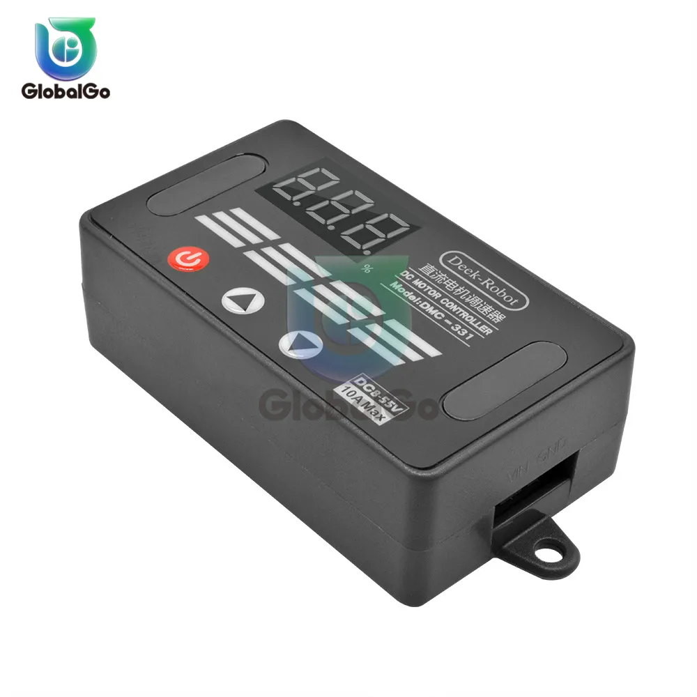 

DMC-331 DC Motor Speed Regulator DC8-55V 10A Mini Motor Speed Controller