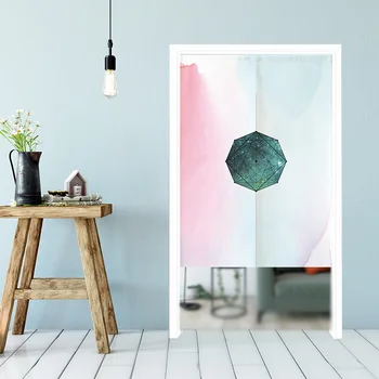 

Cool Starry Door Curtain Bedroom Partition Curtain Toilet Bath Curtain Short Curtain Feng Shui Curtain