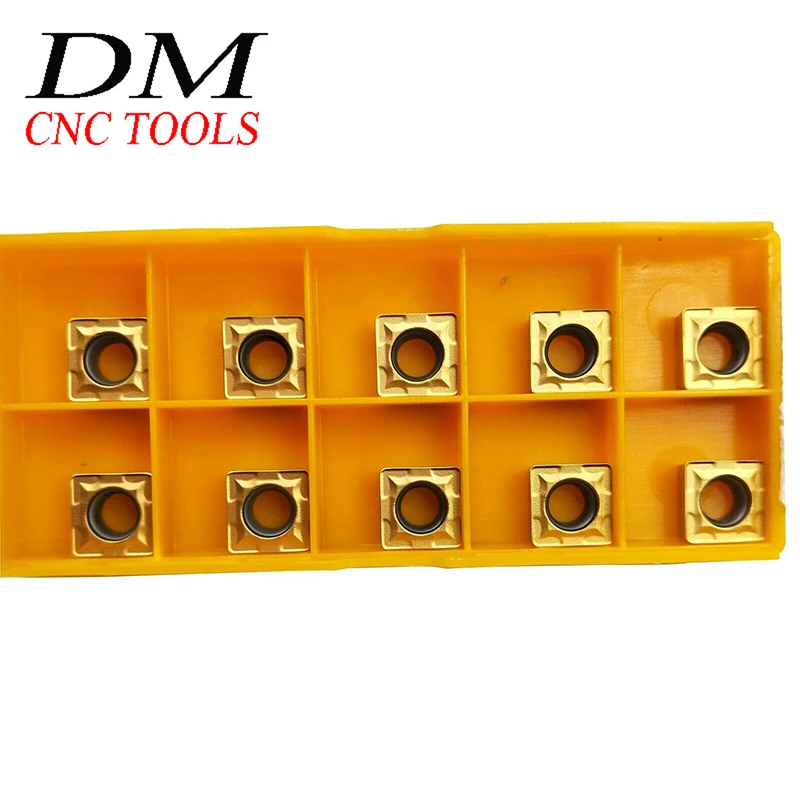 

10pcs SCMT09T308 US735 SCMT32.52cnc carbide insert lathe turning tool carbide inserts for SSKCR/SSSCR Turning Tool inserts of