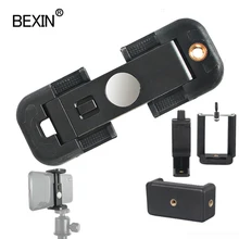 360 stopni obrót uchwyt do statywu stojak na telefon uchwyt klips do telefonu komórkowego Adapter mocowania wspornika dla statyw do kijka do selfie