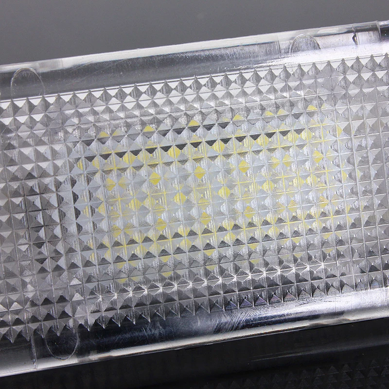 

12 volts Luggage trunk Trunk Boot lights Canbus Plastic Luggage Canbus Footwell For BMW Boot LED Transparent Parts