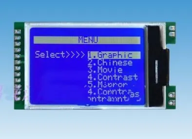 12 P/14 P SPI COG 12864 ЖК-экран(плата/без платы) UC1604C контроллер 5V 3,3 V Белая/синяя подсветка