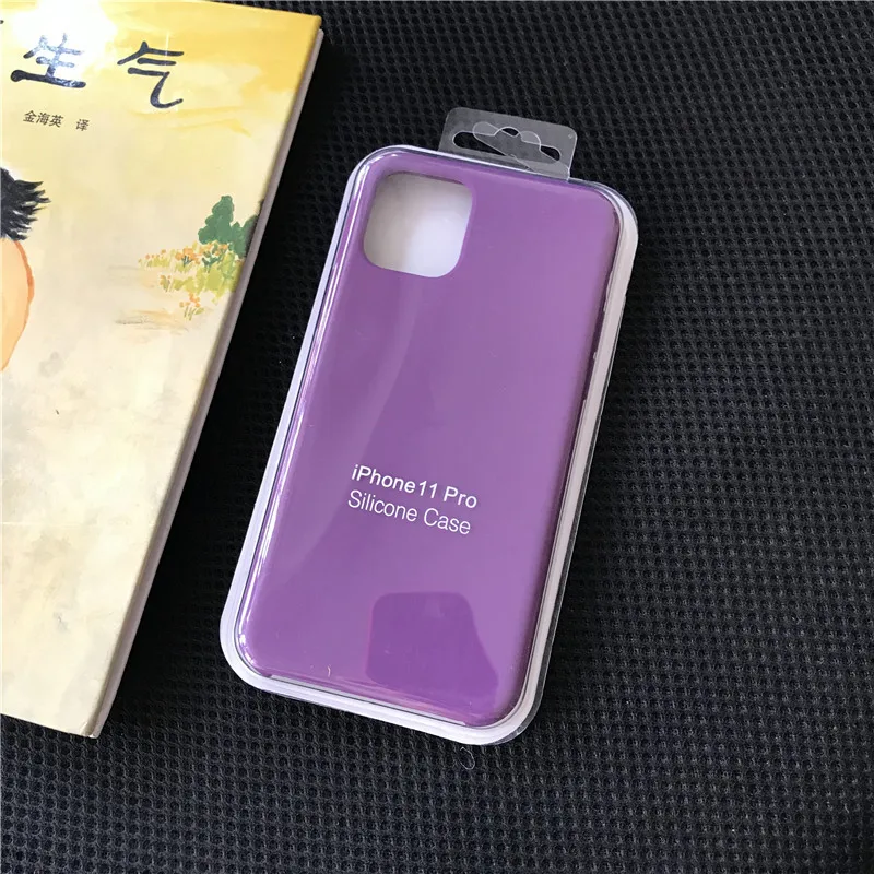 Серебристый IUENUA жидкий силиконовый мягкий чехол для телефона для iPhone 11 Pro XS MAX XR XS X чехол для iPhone 6 6s 7 8 Plus Чехол Розничная посылка - Цвет: Серебристый