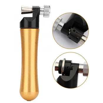 

Ring Fixture Clamp Inlaying Fixture Tool Wood Handle Jewelry Clamp Set Practical Gold Jewelry Processing Fixing Making Tool Set
