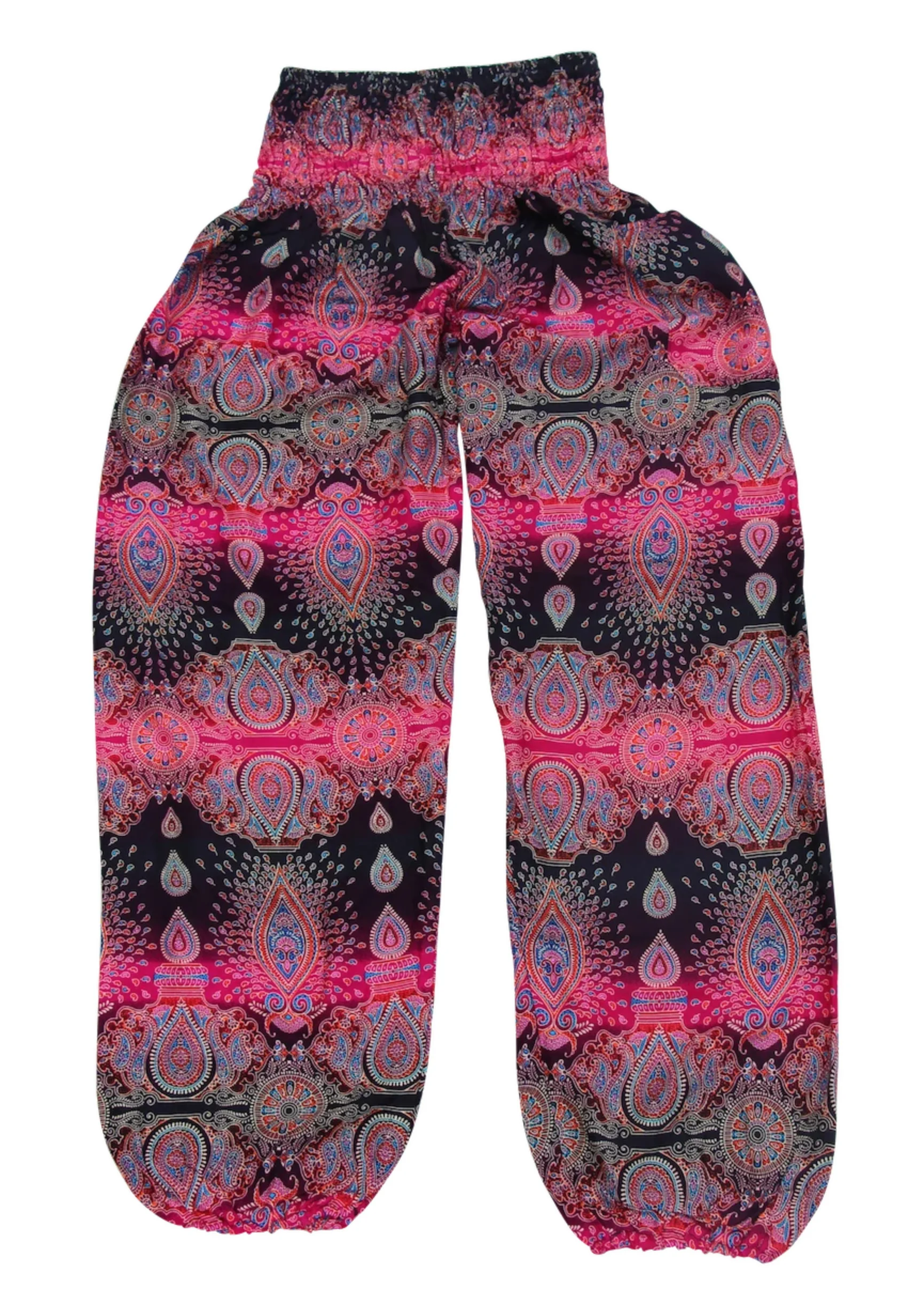 

Summer Fashion Pants High and Elastic Waist Wide Leg Sport Clothes Plus Size Casual Lantern Trousers for Man and Woman