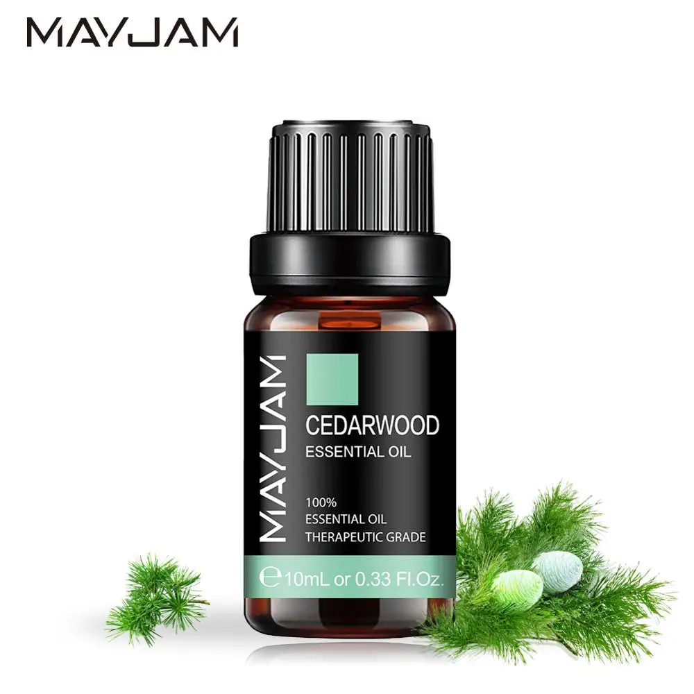 10ml Cedarwood Essential Oil Pure Natural Essential Oils Vetiver Citronella Ylang Ylang Diffuser Aroma Oil for Hair Care парфюмированный шампунь для волос l odeurlette colorfit the ylang garden hair shampoo500мл