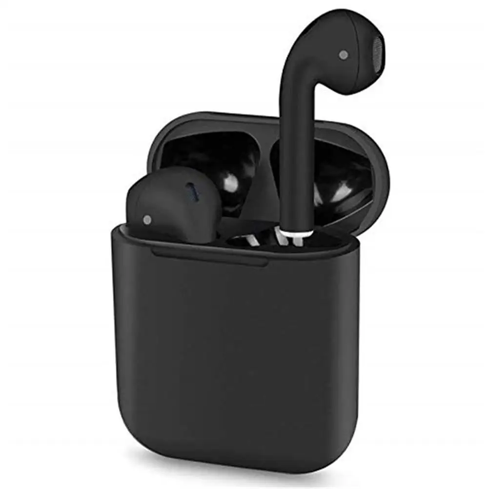 black I200 TWS репликация 1: 1air Bluetooth беспроводная гарнитура в ухо Спортивная гарнитура PK i500 i520 i300 i1000 i5000 i100000 - Цвет: black