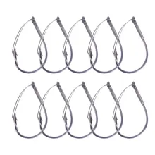 

10pcs Fishing Hooks With Box High Carbon Steel Wacky Rig Hooks Weedless Barbed Fishig Wide Gap Hook 2/0# 1/0# 1# 2# 4#