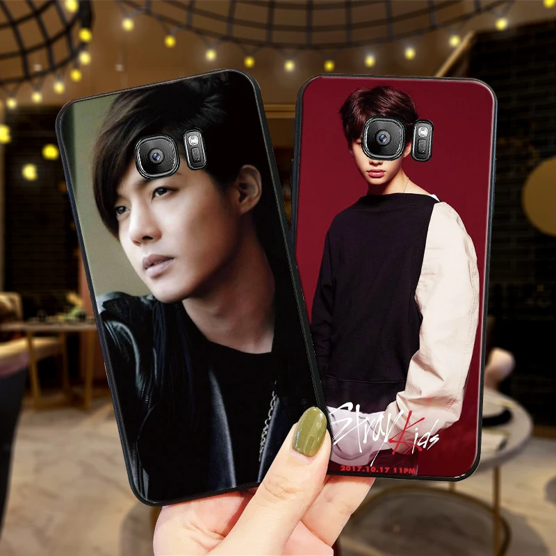EXO Baek Hyun чехол для samsung S6 S7 EDGE S8 S9 PLUS Мягкий силиконовый S10 NOTE 8 9 M20 M10 M30 Coque Funda |