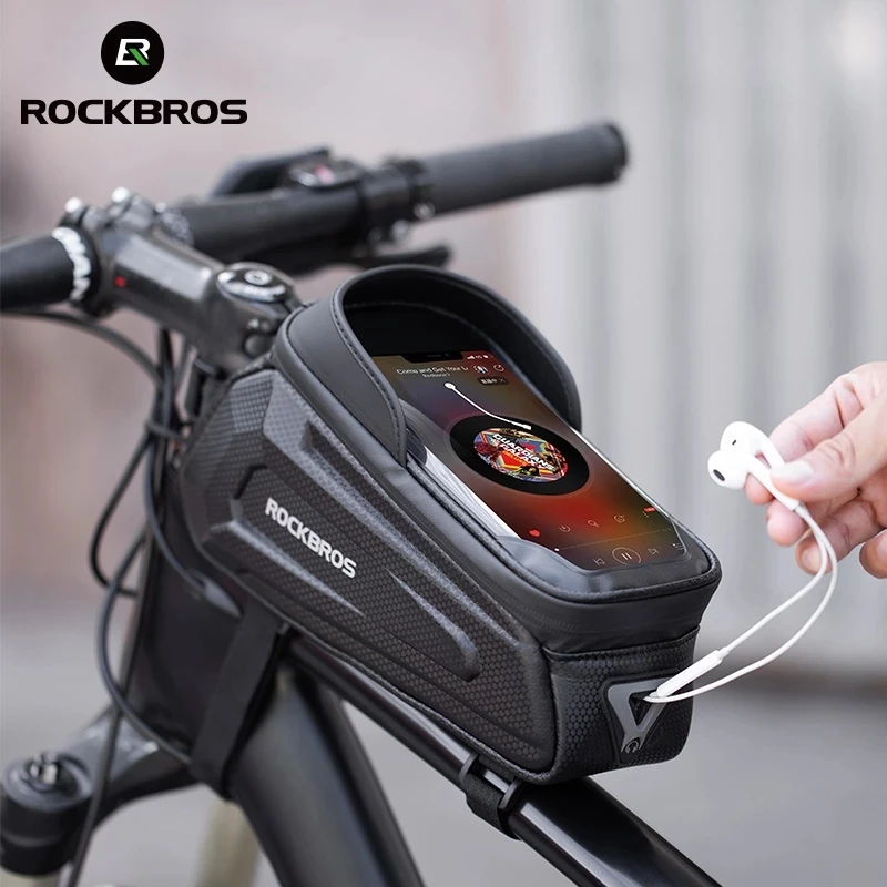 Bike Bag Front Phone Bicycle Bag Tube Waterproof Saddle Package Bike Accessories
