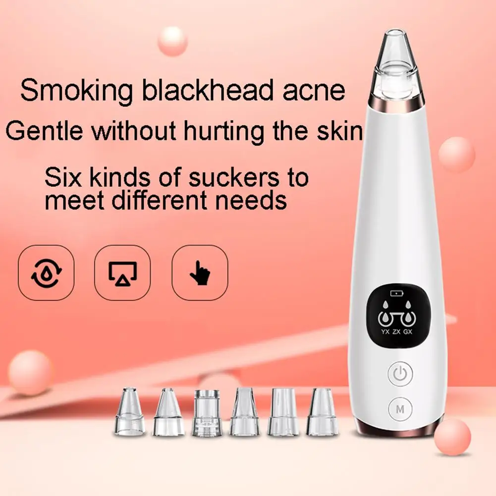 

Blackheads Tools Electric Blackheads Pore Remover Face Nose Vaccum Deep Cleaning Facial Steamer Spa Moisturizing Skin Care tool