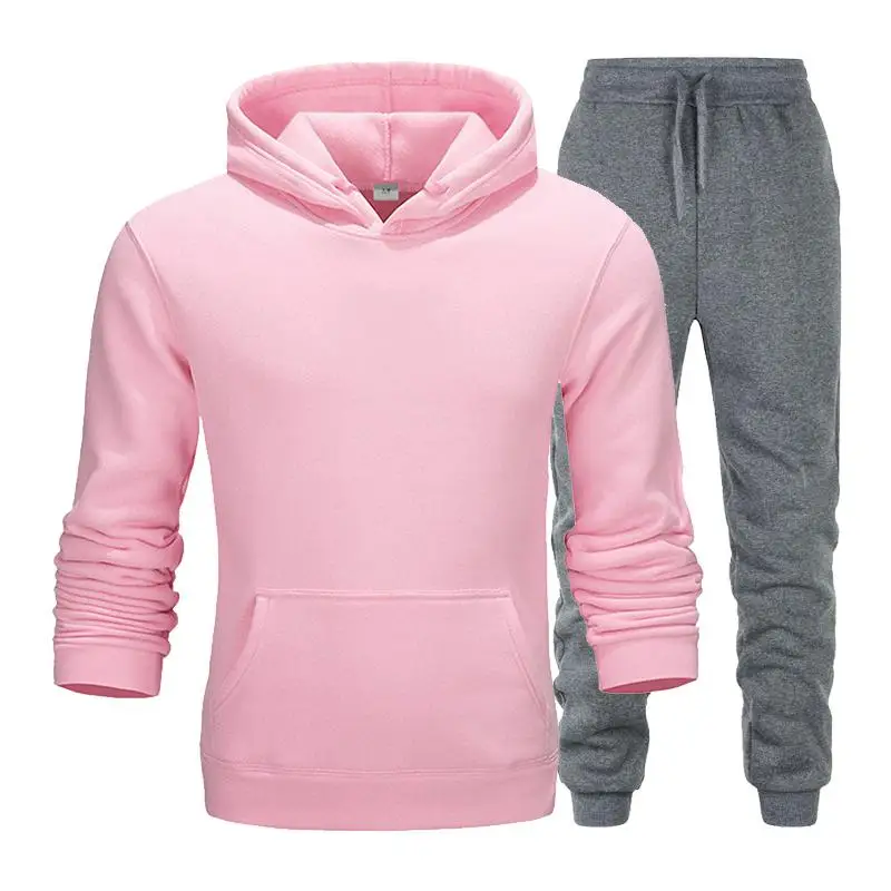 Neue Marke Kleidung mnner пуловер Толстовка Zwei Stcke+ Hosen спортивные рубашки Herbst зимний трек