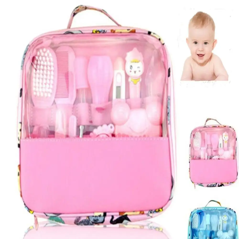 

Multifunction Baby Healthcare Kit Newborn Kid Care Kit Baby Grooming Set Kit Thermometer Clipper Scissor Kid Toiletries for KId