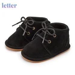Novo bebê sapatos meninos meninas sapatos de algodão quente outono inverno antiderrapante macio sola de borracha da criança infantil primeiros caminhantes 0 18month